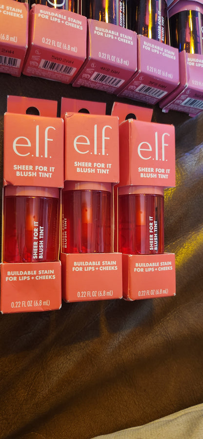 e.l.f - Sheer For It Blush Lip + Cheek Tint - pink positive
