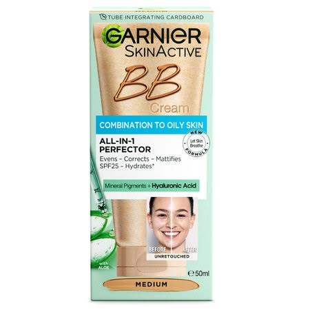 Garnier Classic Perfecting Care All-in-1 BB Cream SPF15 Medium Shade 50ml ( bought from boots uk )