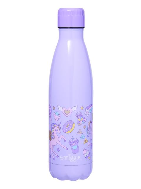 Smiggle Fun Fair Wonder Insulated Steel Drink Bottle 500Ml