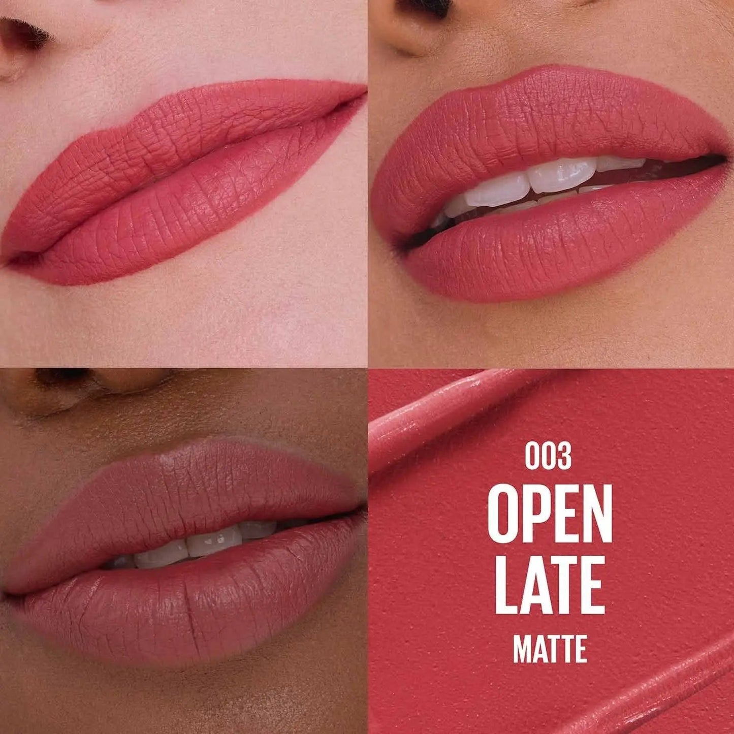Maybelline Serum Lipstick matte 003 open late
