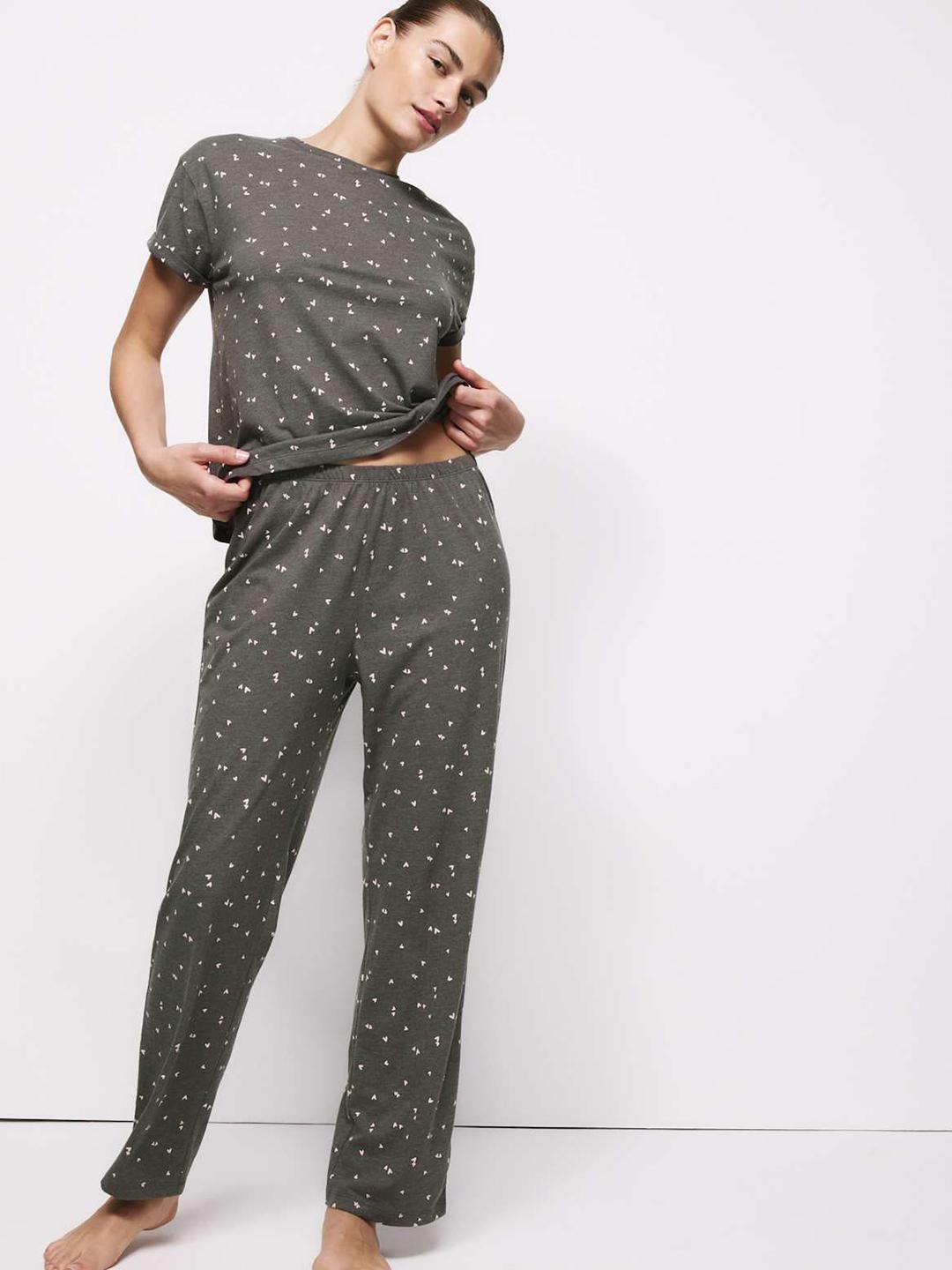 M&S Ladies Night Suit Pure Cotton in gift packing