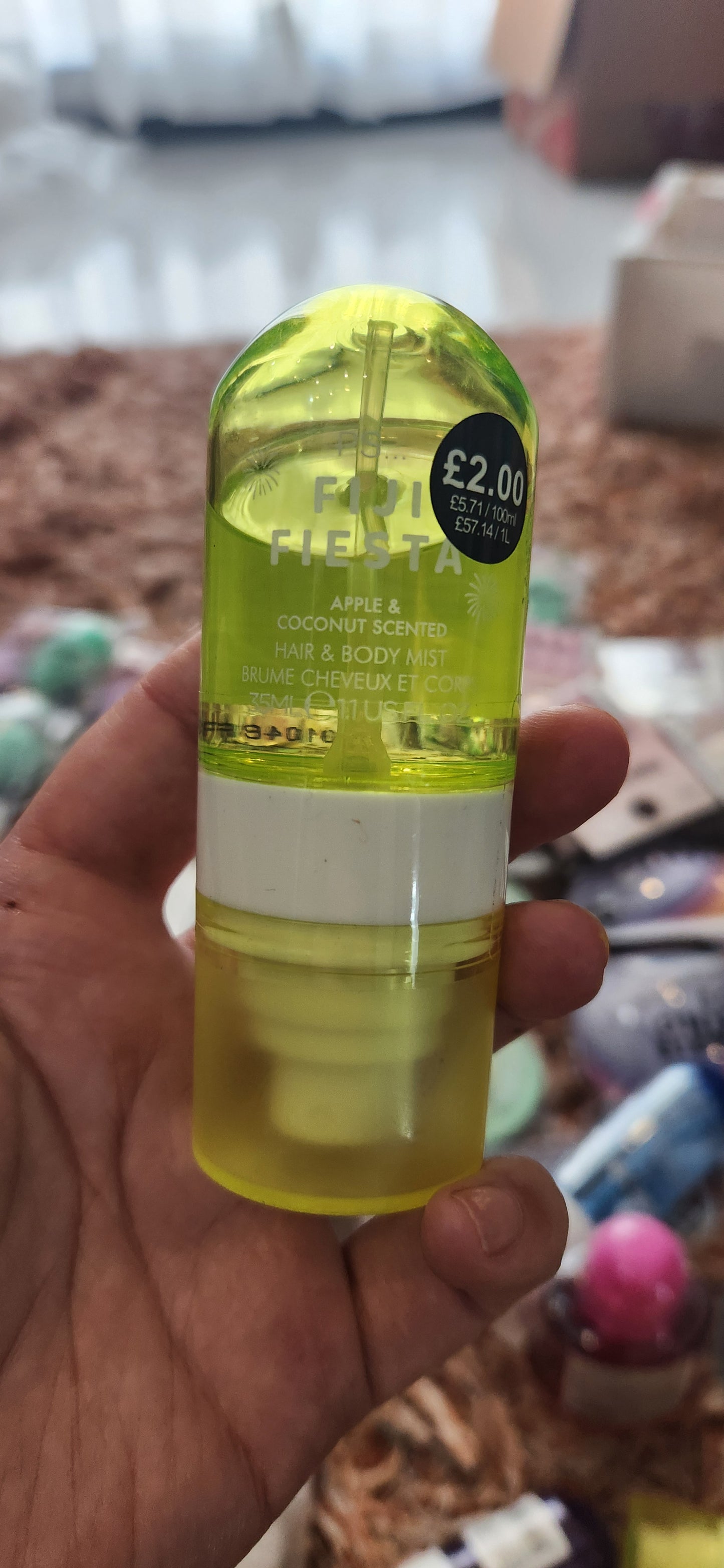 Primark tropical body mist 35ml