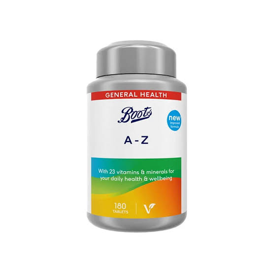 Boots uk Multivitamins A to z 180 tablets bought from boots uk