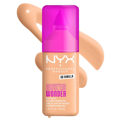 Nyx make em wonder soft Matte foundation 30ml