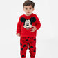 Primark Uk  fleece top pyjama pj set Mickey mouse disney