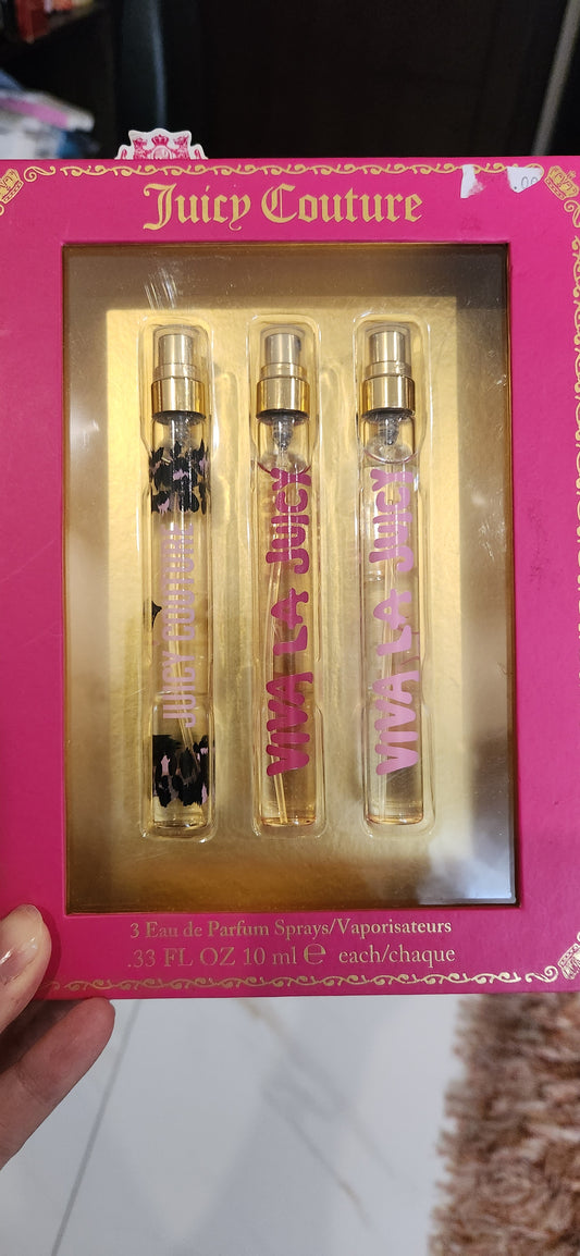 Juicy Couture
House of Juicy Couture 3-piece Travel Spray set