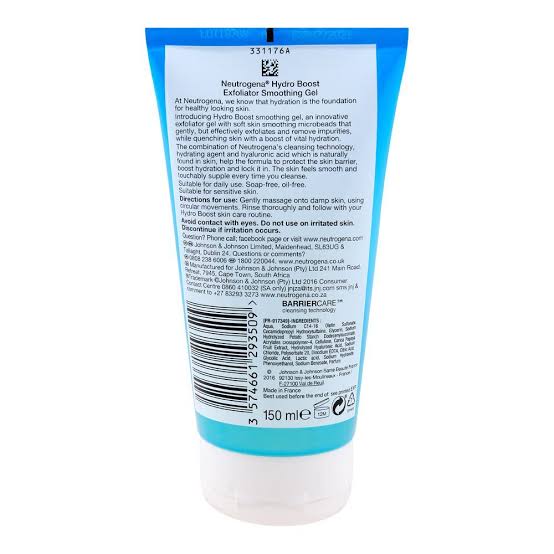 Neutrogena Hydro Boost Exfoliating Gel 150 ml