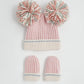 George  Uk  matching hat and mittens set