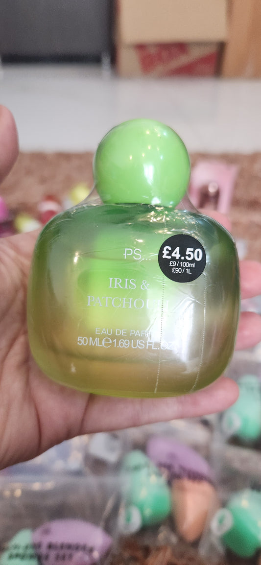 Primark iris & patchouli  eau de parfum perfume 50ml