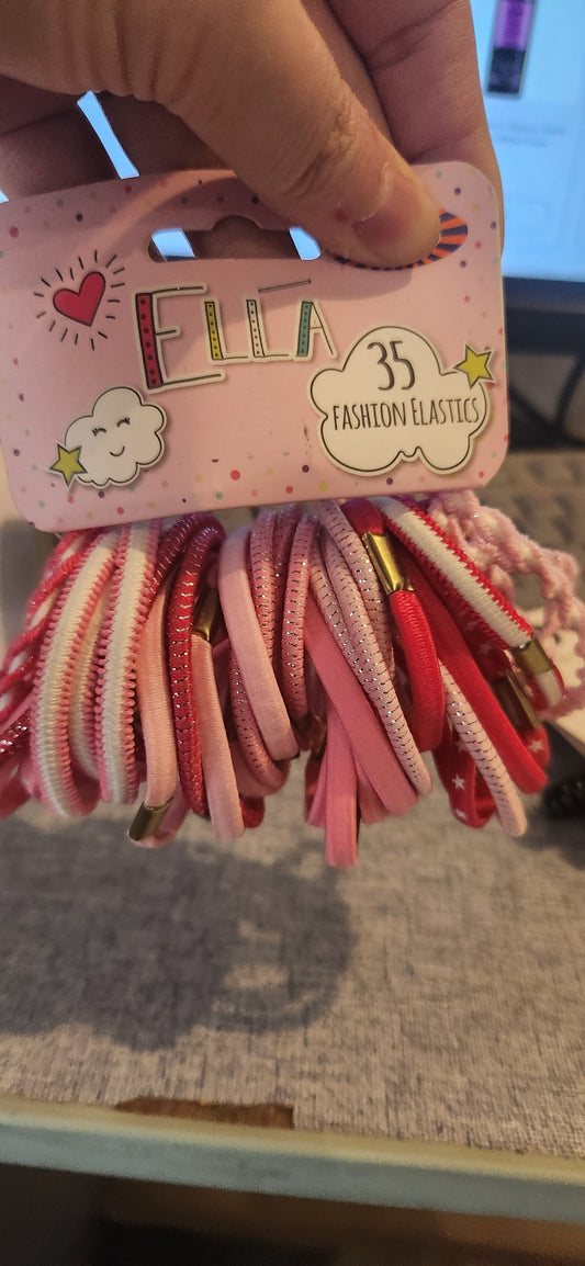 Bm bargains uk Girls hair ponies accessories set 35