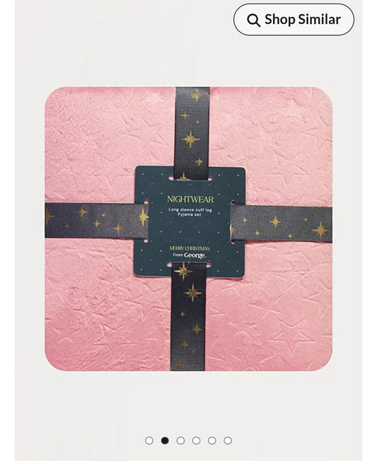 George Uk fleece pyjamas pj nightsuit set in gift packing