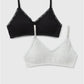 2 Pack Girls Pink Padded Crop Tops