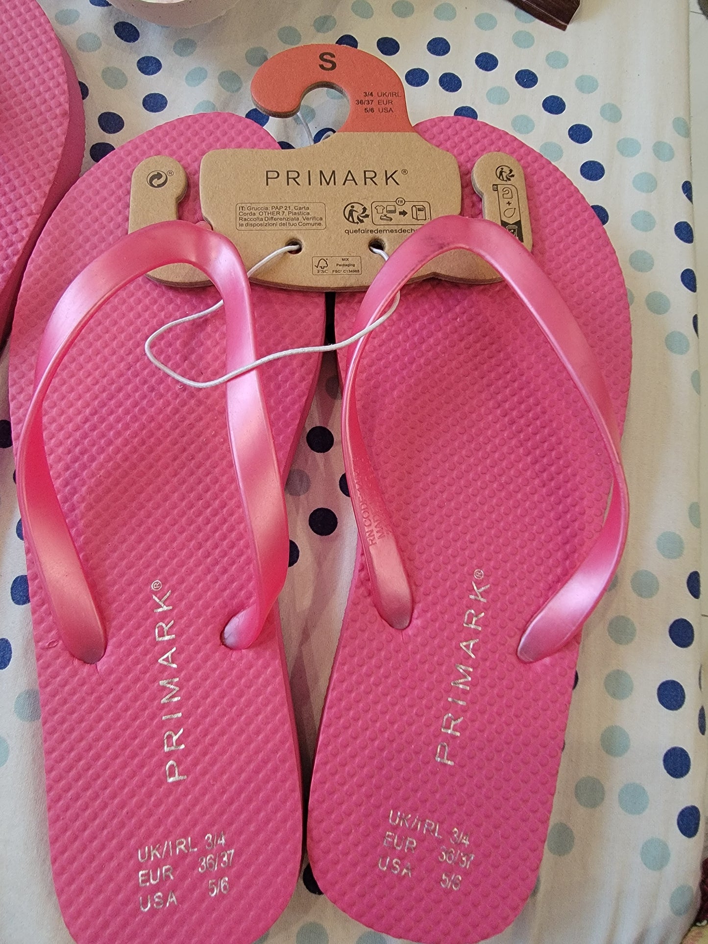 Primark women flip flops size 36/37