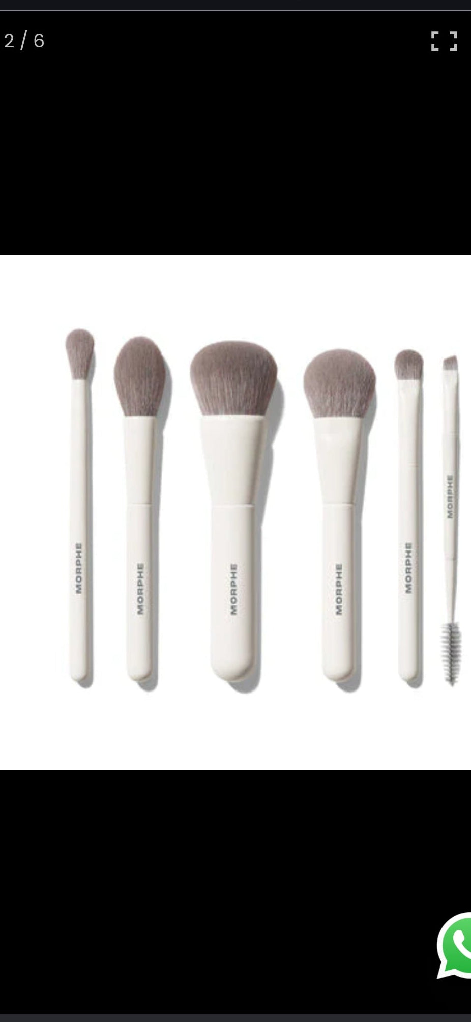 Morphe Along for the Glide 6-Piece Travel Brush Set