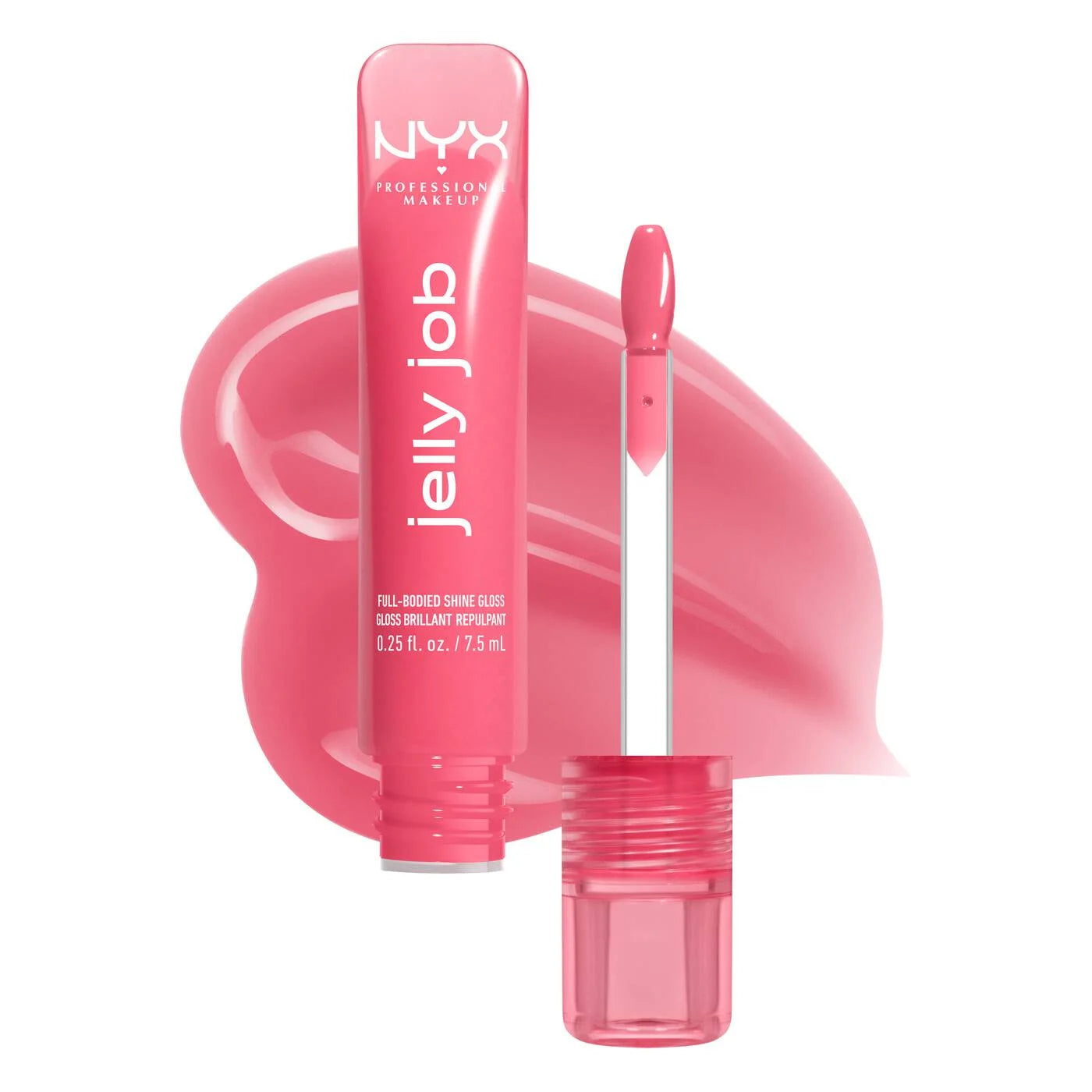 NYX Jelly Job Full Bodied Shine Gloss 07 jelly blushin