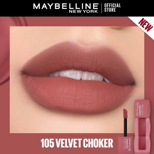 Maybelline Super Stay Teddy Blurred Lip Tint- 105 velvet choker