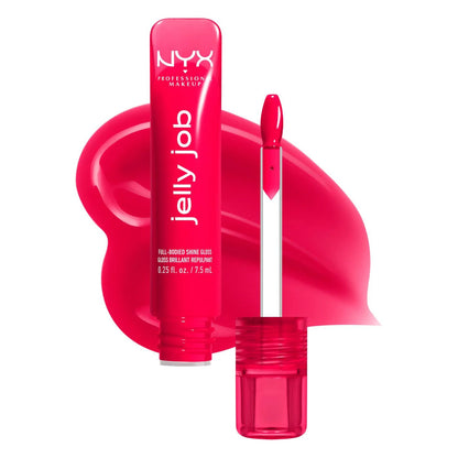 NYX Jelly Job Full Bodied Shine Gloss 14 cherry jelly