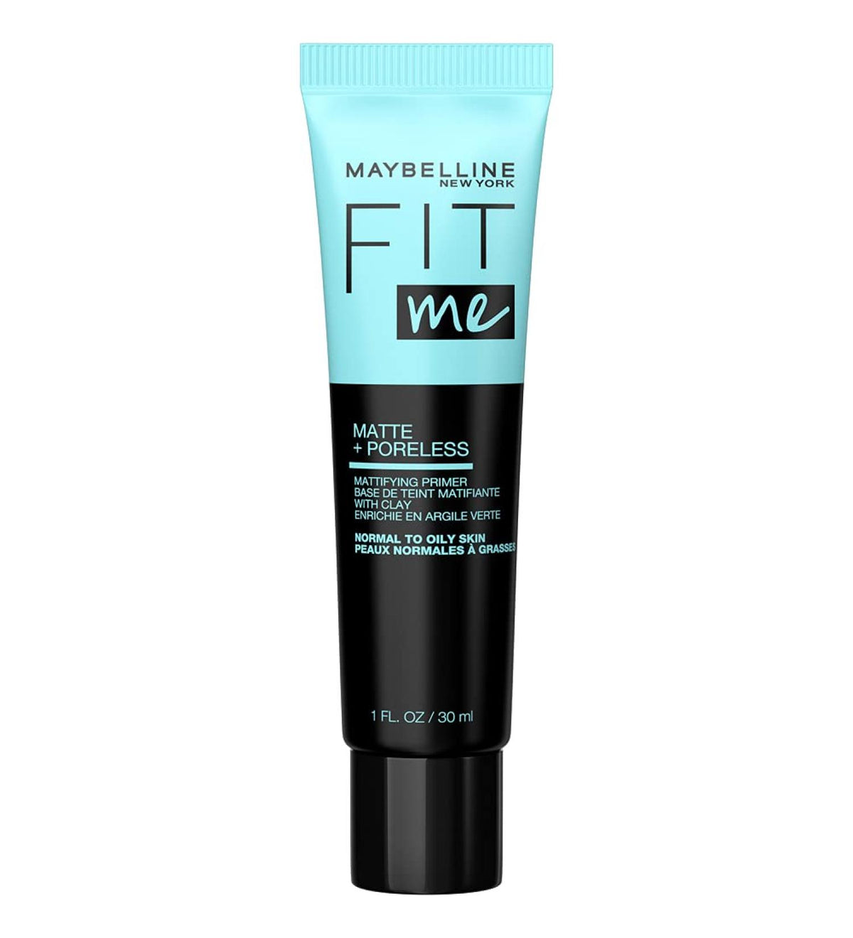 Maybelline New York Fit Me Matte + Poreless Mattifying Face Primer Makeup With Clay