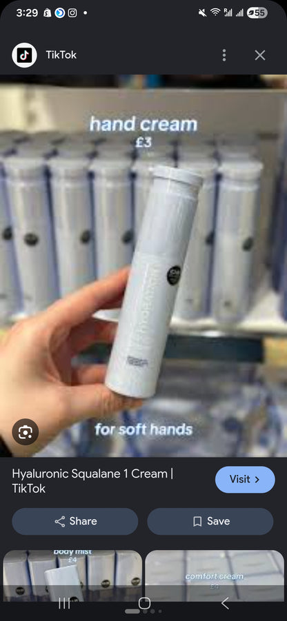 Primark Uk hydration hand cream 50ml