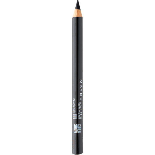 Maybelline Color Show Crayon Khol kajal Eyeliner Pencil Number 100, Ultra Black