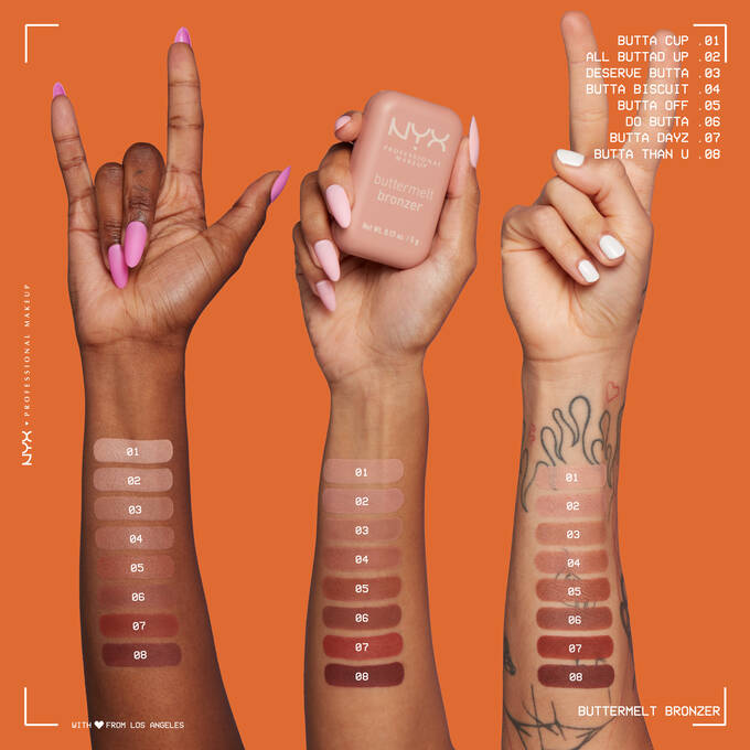 Nyx buttermelt bronzer butta cup 01