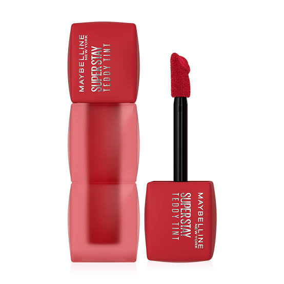 Maybelline Super Stay Teddy Blurred Lip Tint- 130 tomato girl