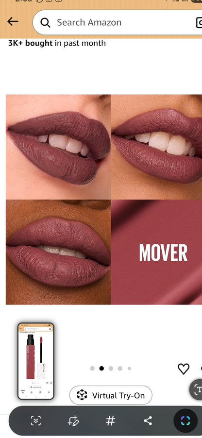 Maybelline superstay Matte Ink lipstick- 80 Ruler