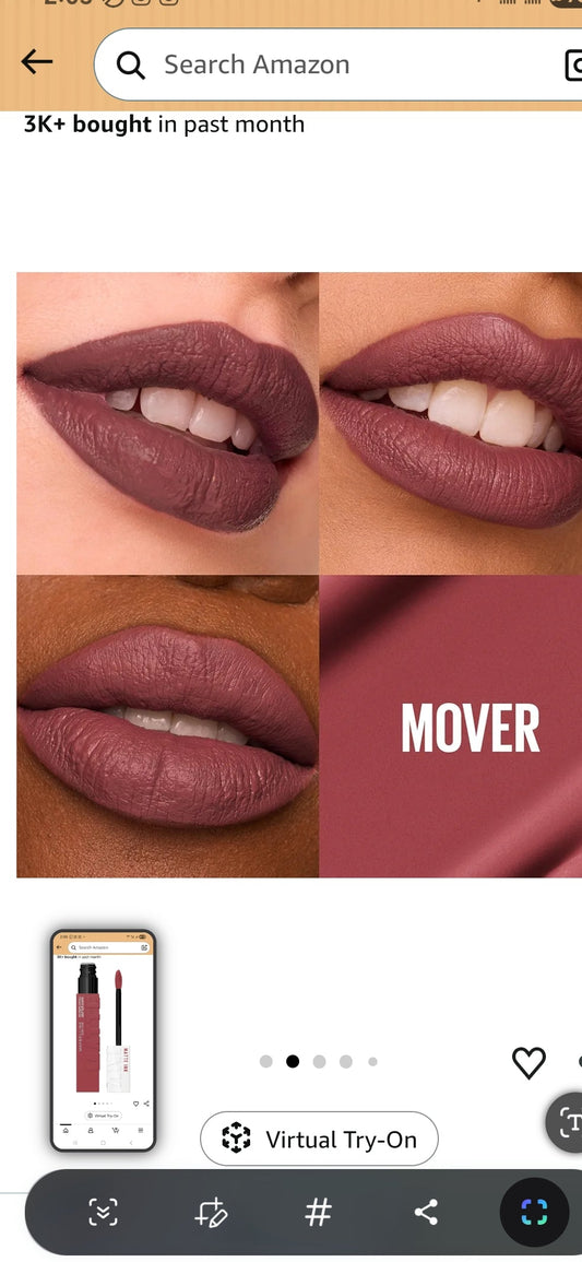 Maybelline superstay Matte Ink lipstick- 80 Ruler
