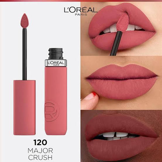 L'Oreal Paris Infallible Matte Resistance Liquid Lipstick, Major Crush 120