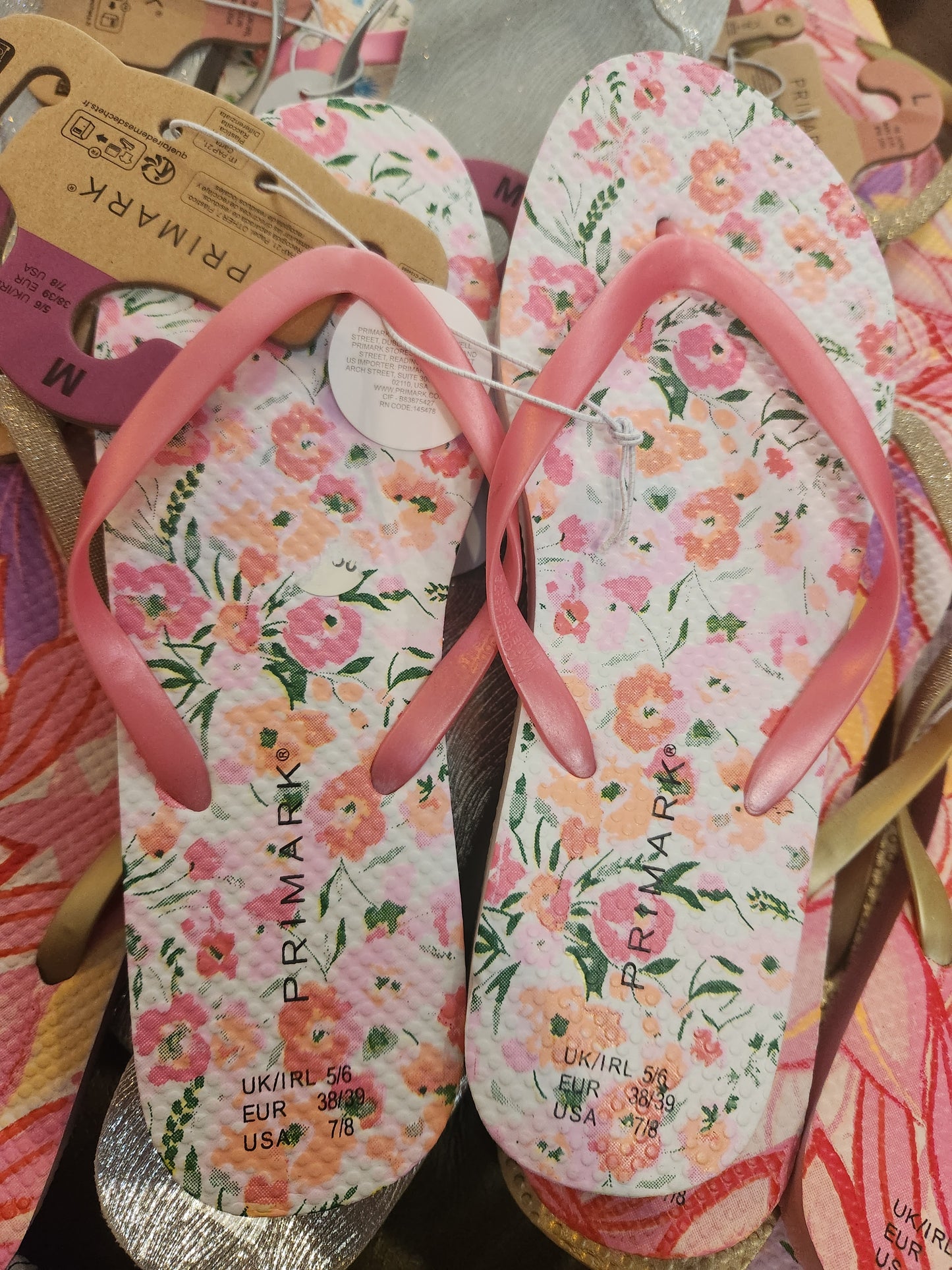 Primark women flip flops size 38/39