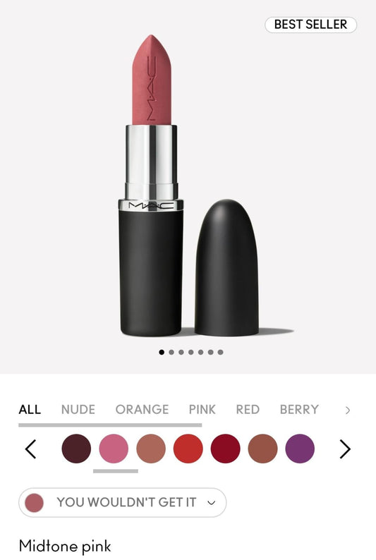 M·A·CXIMAL SILKY MATTE LIPSTICK you wouldn't get it 648