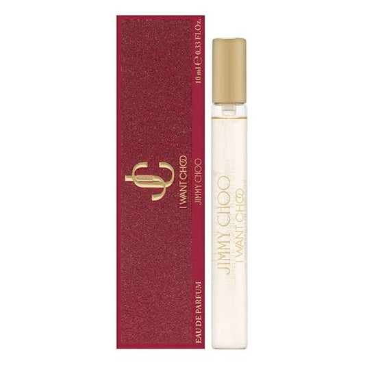 I Want Choo by Jimmy Choo for Women 0.33 oz Eau de Parfum Travel Spray 10ml