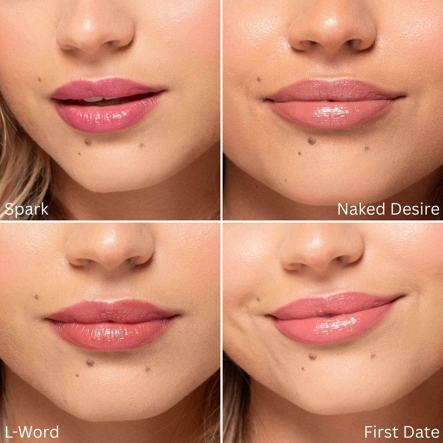 W7 uk Lipstick Shine shade first date