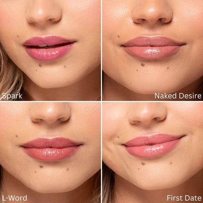 W7 uk Lipstick Shine shade first date