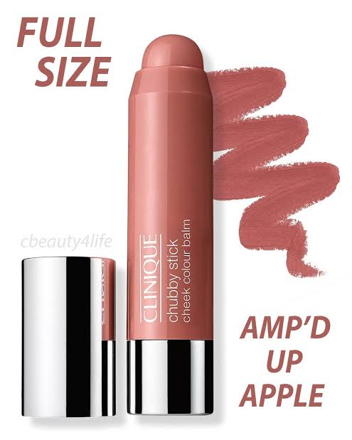 Clinique Chubby Stick Cheek Color Balm 01 Amp'd Up Apple 6g
