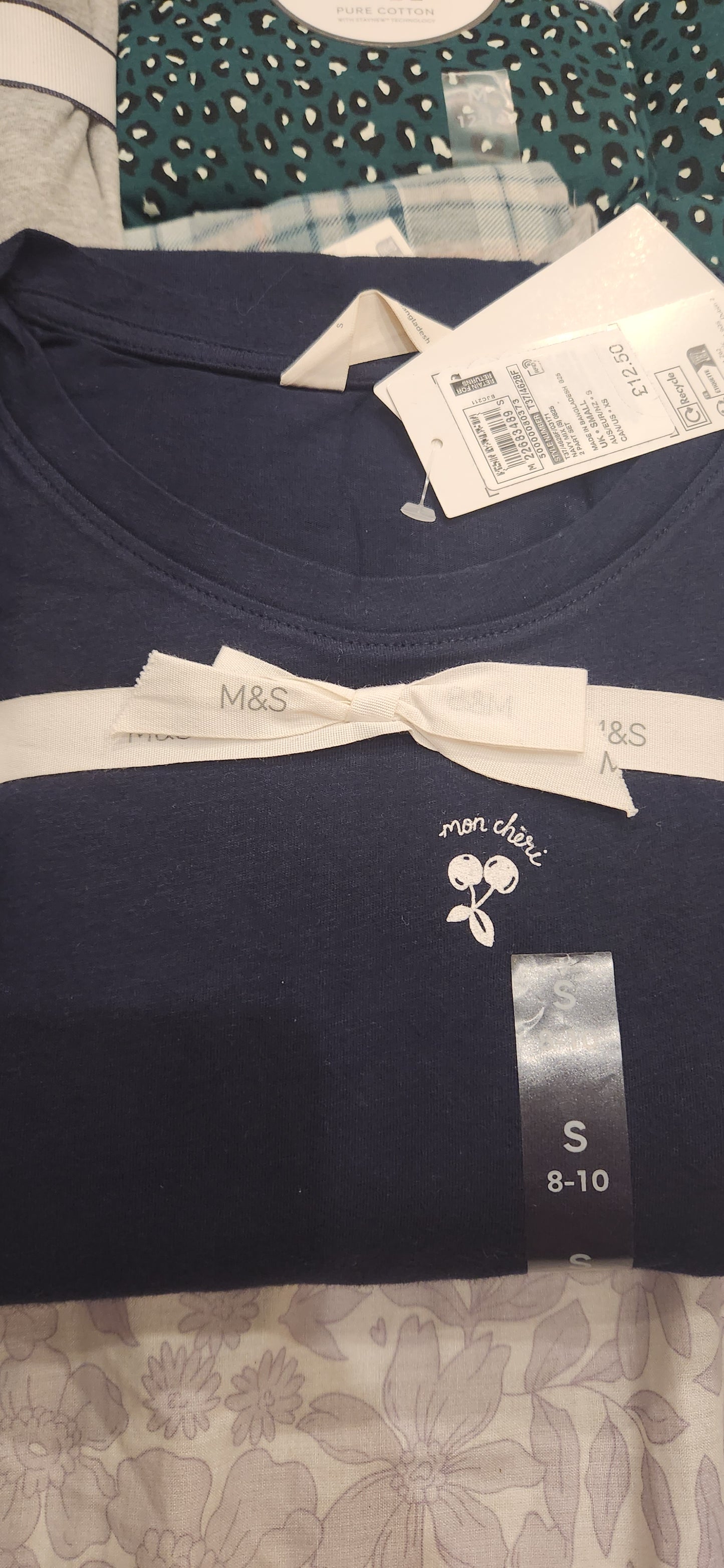 M&S Ladies Night Suit Pure Cotton in gift packing