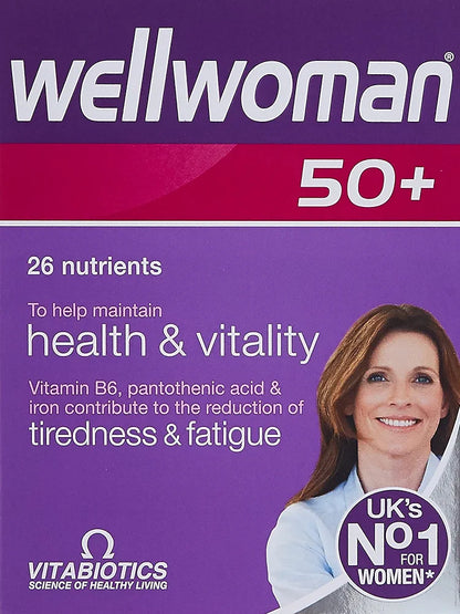 Vitabiotics Wellwoman 50+ 30 tablets..bought from boots uk