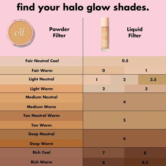 Elf Halo Glow Powder Filter Pressed Powder