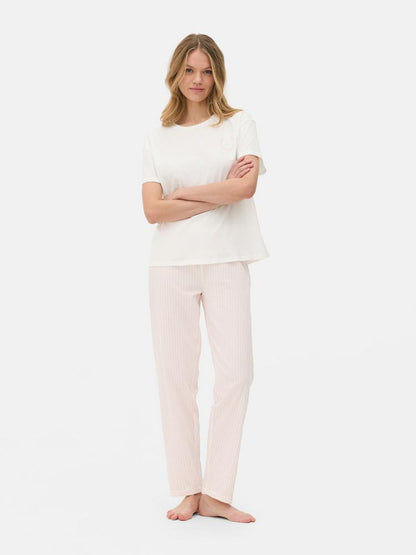 Primark women pyjamas cotton tshirt set