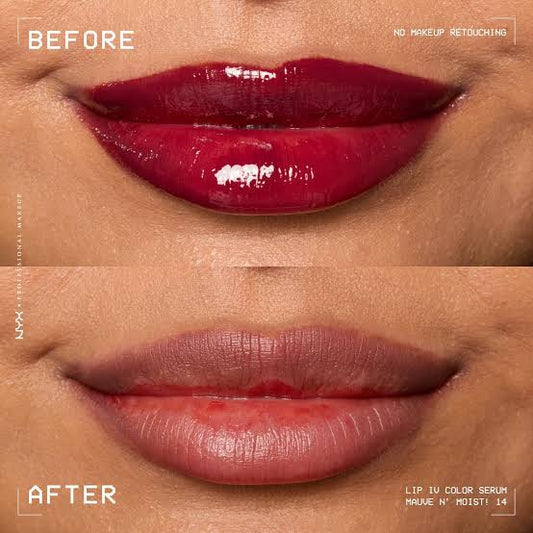 NYX Professional Makeup Lip I.V. Hydrating Gloss Stain -mauve n moist 14