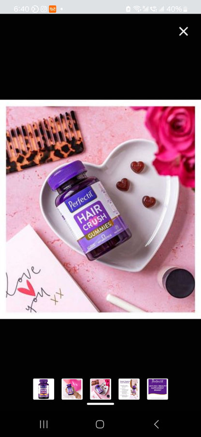 Perfectil Vitabiotics Perfectil Hair Crush 60 Gummies