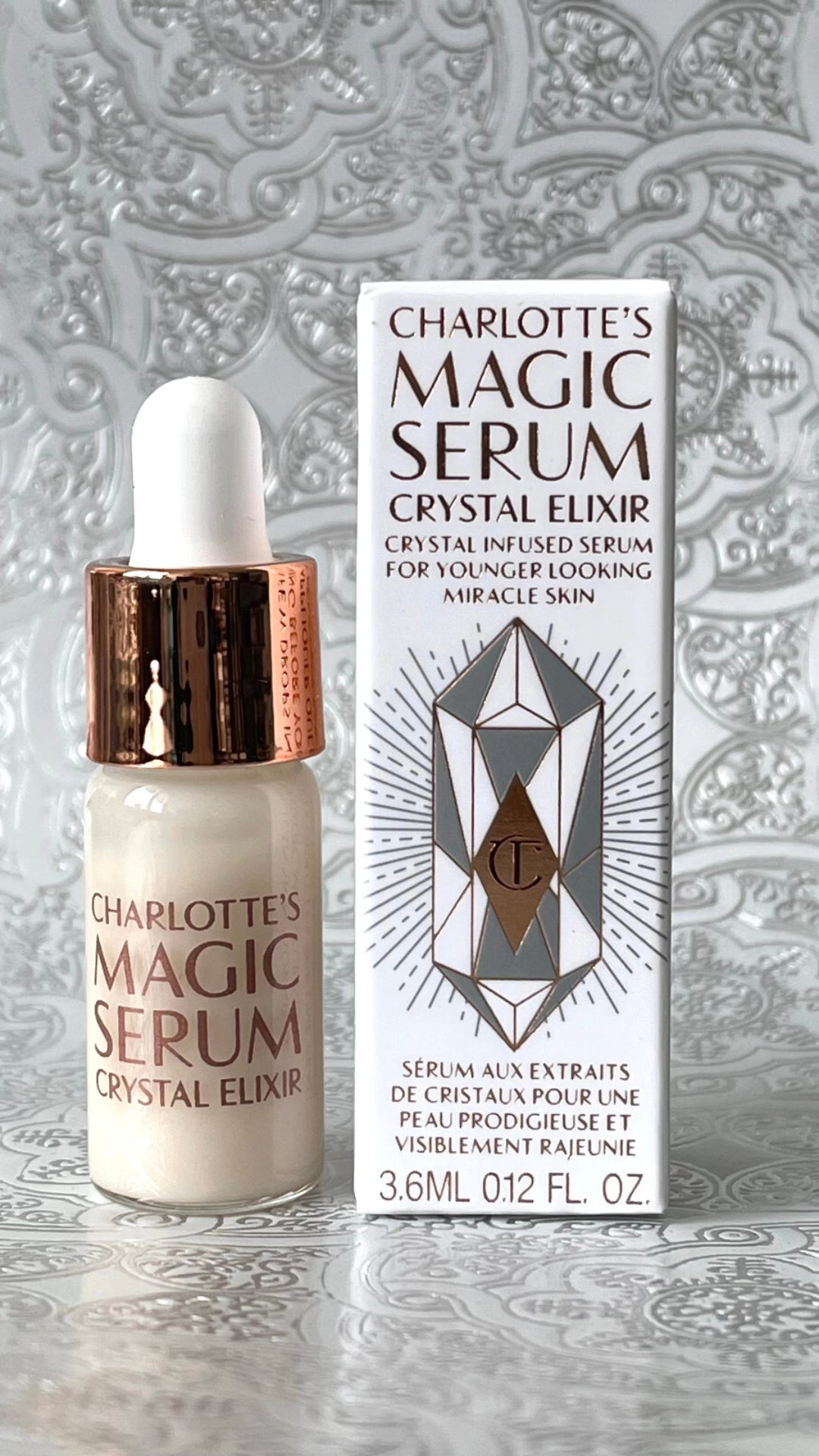 Charlotte tilbury mini magic serum 3.6ml boxed
