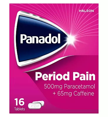 Panadol period pain tabs 500/65mg 16s G from boots uk 🇬🇧