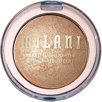 Milani Baked Highlighter - Long-Lasting Powder for Natural Radiant Glow 02 champagne