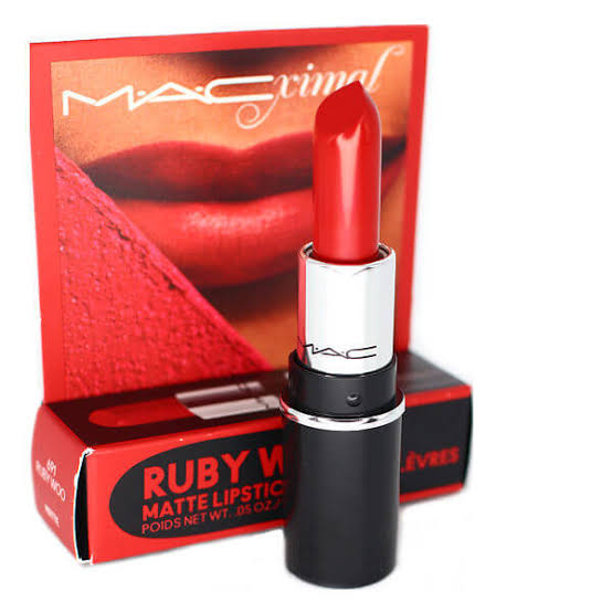 Mac mini maximal ruby woo  bought from boots uk