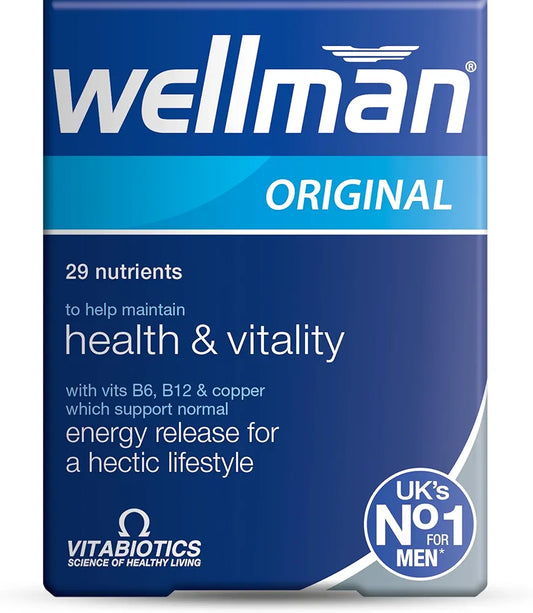 Vitabiotics Wellman 30 tablets..bought from boots uk