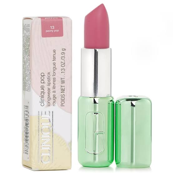 Clinique
Pop Longwear Lipstick Matte - # 13 Peony Pop 3.9g/0.13oz