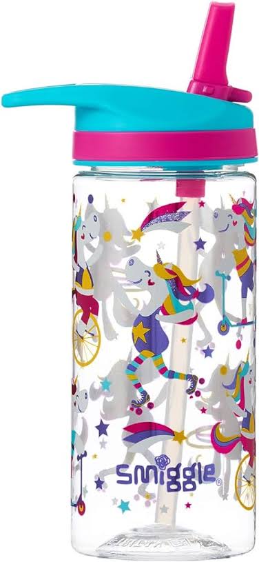 Smiggle Whirl Junior Plastic Drink Bottle 440Ml