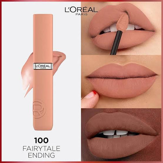 Loreal Paris Infaillible Matte Resistance Liquid Lipstick 100 fairytale ending