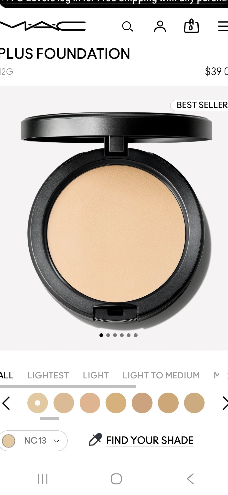 MAC, Studio Fix Tech Cream-To-Powder Foundation